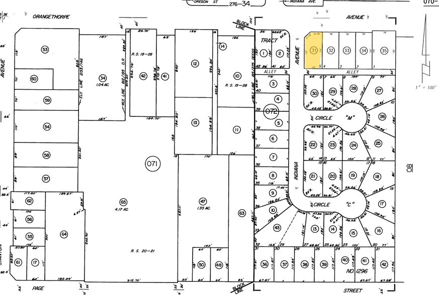8192 Orangethorpe Ave, Buena Park, CA à vendre - Plan cadastral – Image 2 sur 11