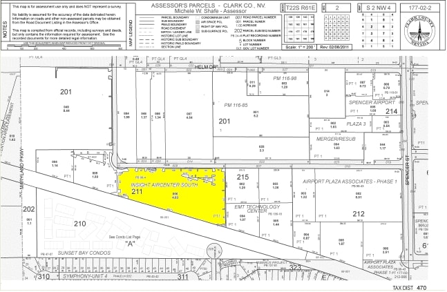 1385 Pama Ln, Las Vegas, NV à louer - Plan cadastral – Image 2 sur 4