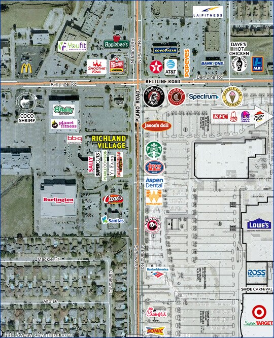 1310-1396 E Belt Line Rd, Richardson, TX à louer Photo de l’immeuble– Image 1 sur 2