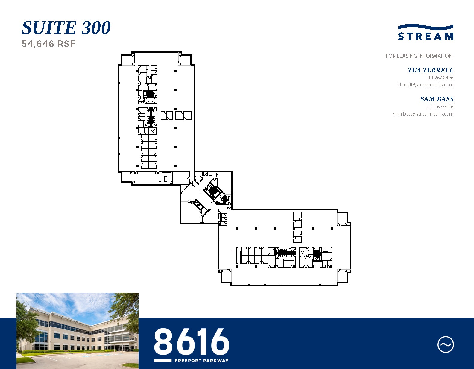 8616 Freeport Pky, Irving, TX à louer Plan d’étage– Image 1 sur 1