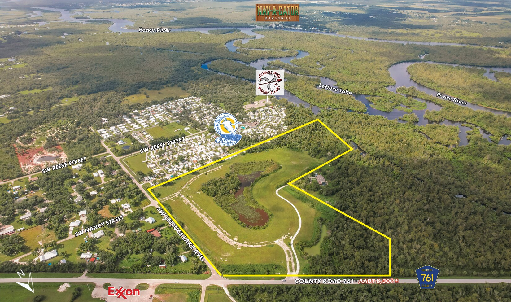 9881 SW Lettuce Lake Ave, Arcadia, FL à vendre Aérien– Image 1 sur 8