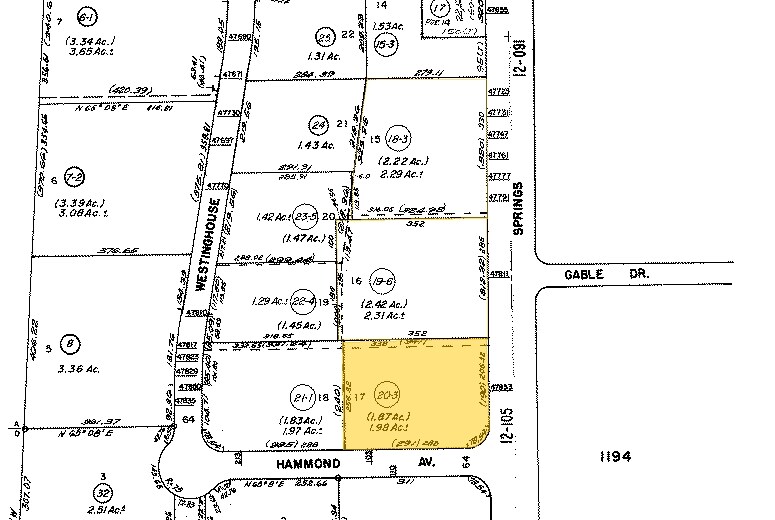 47811-47825 Warm Springs Blvd, Fremont, CA à louer - Plan cadastral – Image 2 sur 2