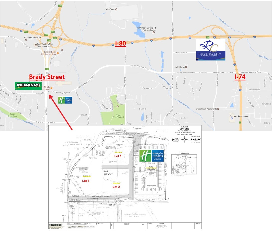 6263 N Brady St, Davenport, IA à vendre Photo de l’immeuble– Image 1 sur 2