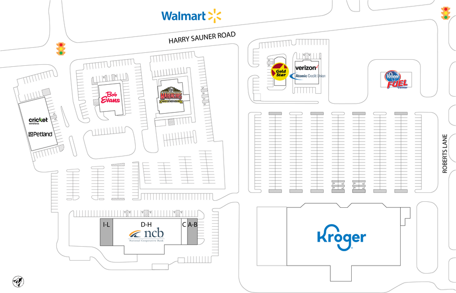 575 Harry Sauner Rd, Hillsboro, OH à louer - Plan de site – Image 3 sur 3