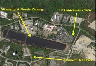 19 Tradesman Cir, East Falmouth, MA - VUE AÉRIENNE  vue de carte