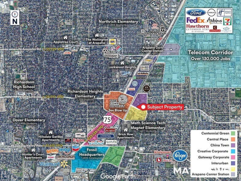 205 E Main St, Richardson, TX à louer - Photo de l’immeuble – Image 3 sur 3