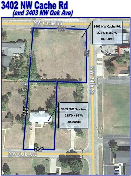 3403 NW Oak Ave, Lawton, OK à vendre - Photo de l’immeuble – Image 3 sur 3