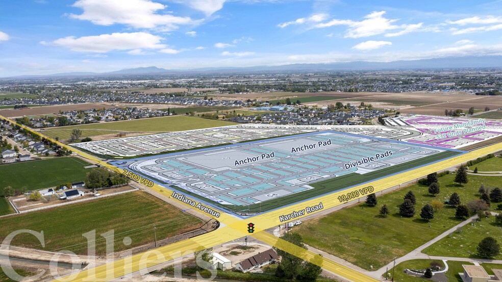 NEC Karcher Rd & Indiana ave, Caldwell, ID à louer - Photo de l’immeuble – Image 1 sur 21