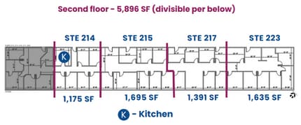 438 Camino del Rio S, San Diego, CA à louer Plan d’étage– Image 1 sur 1