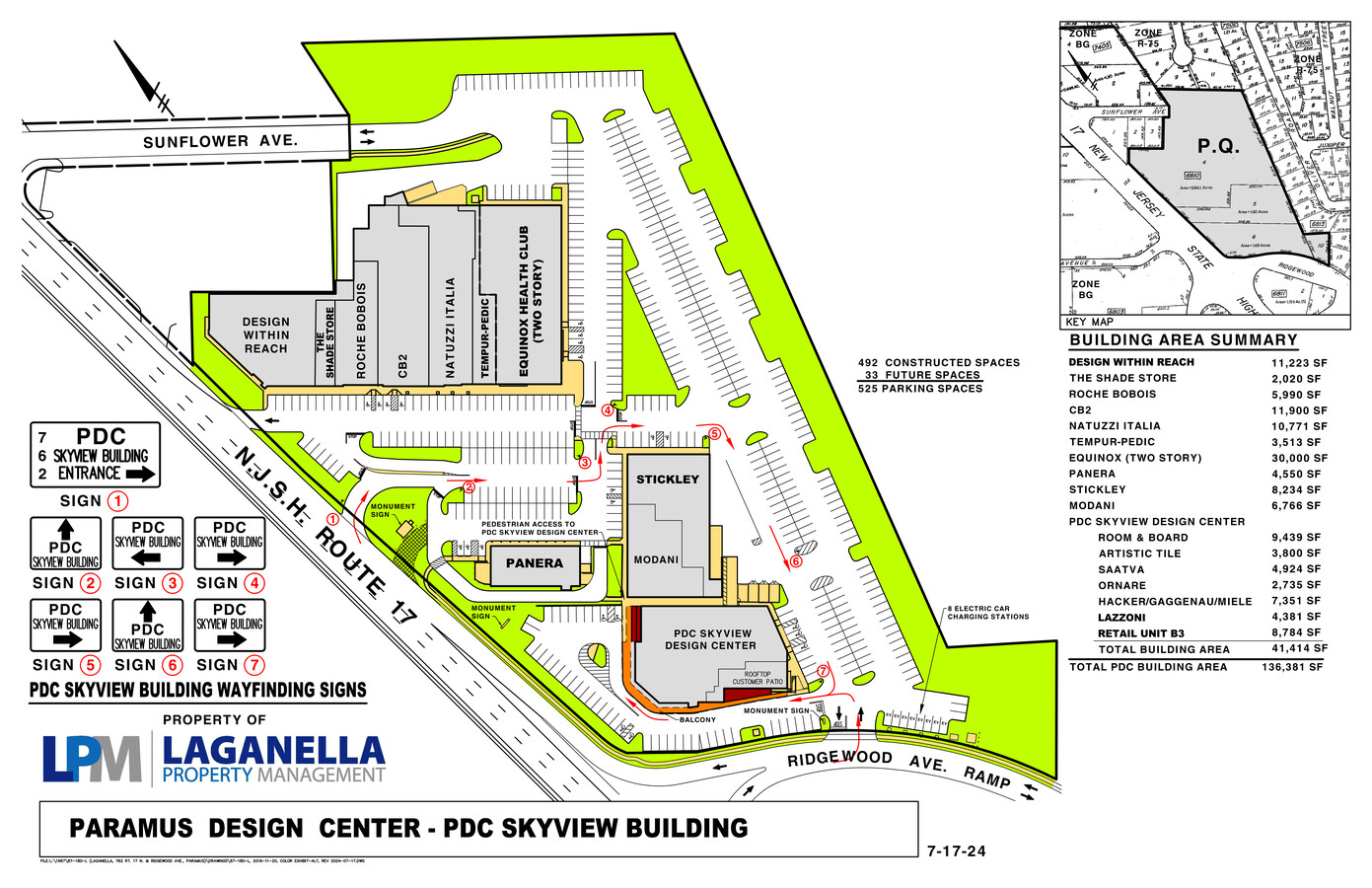 Plan de site