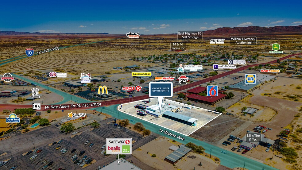 1190 W Rex Allen Dr, Willcox, AZ à vendre - Photo de l’immeuble – Image 3 sur 5