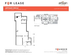 2973 W 7th St, Fort Worth, TX à louer Plan d’étage– Image 1 sur 1