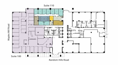 11325 Random Hills Rd, Fairfax, VA à louer Plan d’étage– Image 1 sur 1