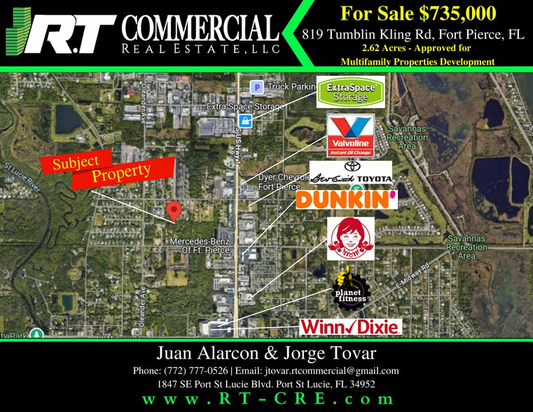 819 Tumblin Kling Rd, Fort Pierce, FL à vendre - Photo de l’immeuble – Image 2 sur 6