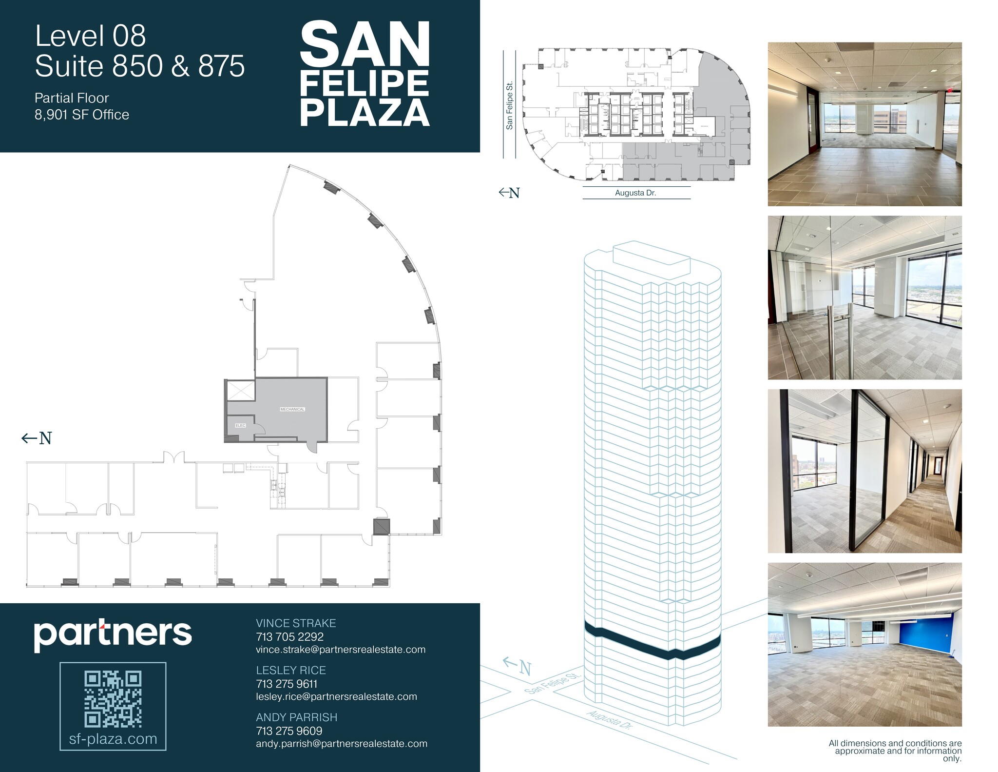 5847 San Felipe St, Houston, TX à louer Plan de site– Image 1 sur 2