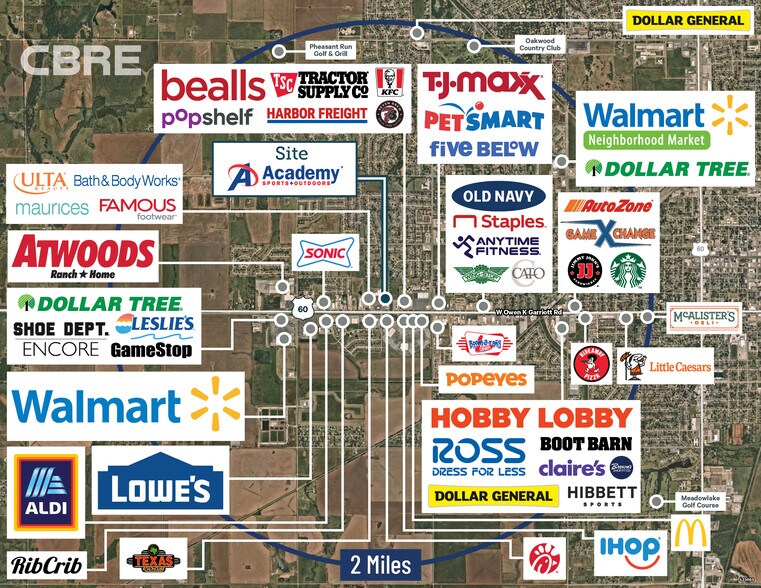 4406 W Owen K Garriott Rd, Enid, OK à vendre - Aérien – Image 2 sur 3