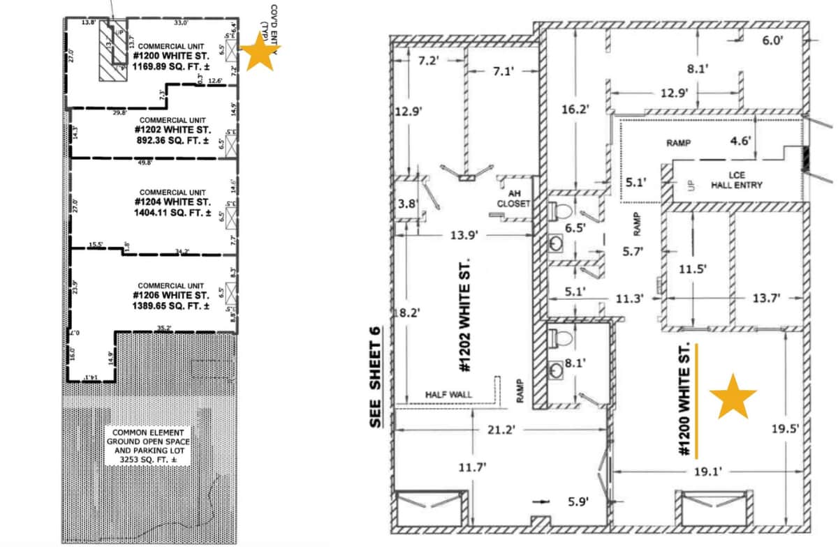1200-1206 White St, Key West, FL 33040 - Lot 1200 White -  - Plan d’étage - Image 1 of 1