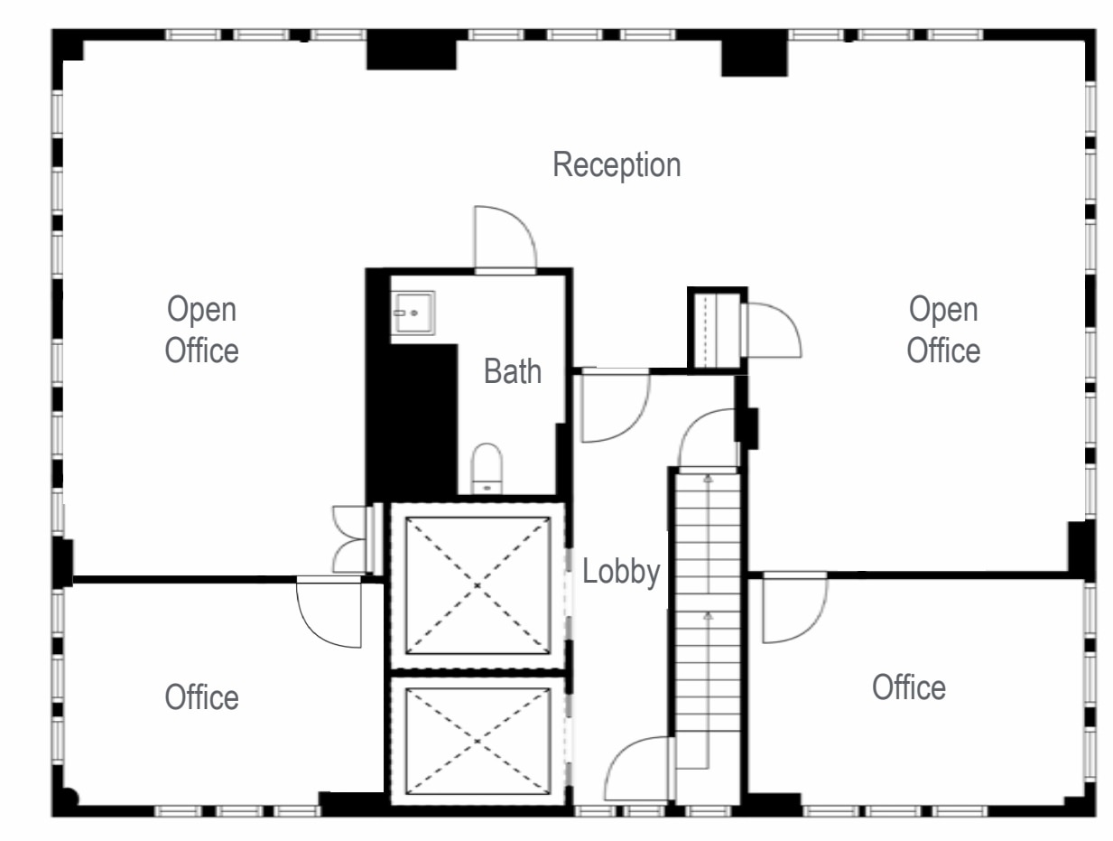 409 13th St, Oakland, CA à louer Plan d’étage– Image 1 sur 1