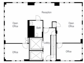 409 13th St, Oakland, CA à louer Plan d’étage– Image 1 sur 1