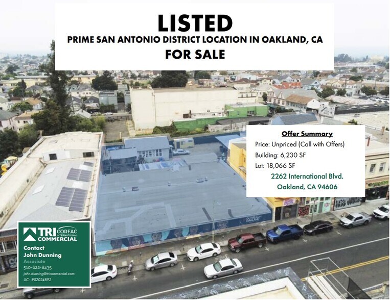 2262-2266 International Blvd, Oakland, CA à vendre - Photo de l’immeuble – Image 1 sur 1
