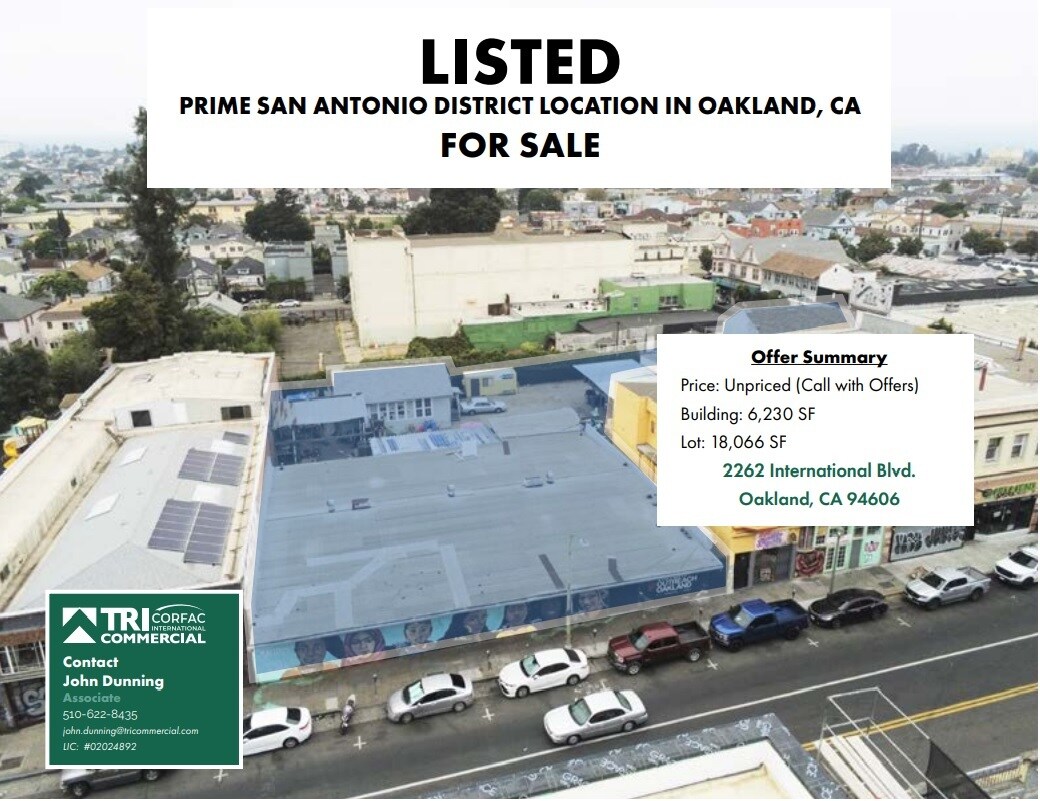 2262-2266 International Blvd, Oakland, CA à vendre Photo de l’immeuble– Image 1 sur 2