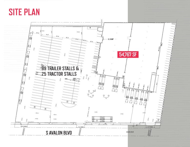 16224 & 16240 S. Avalon Blvd., Carson, CA à louer - Plan de site – Image 2 sur 5