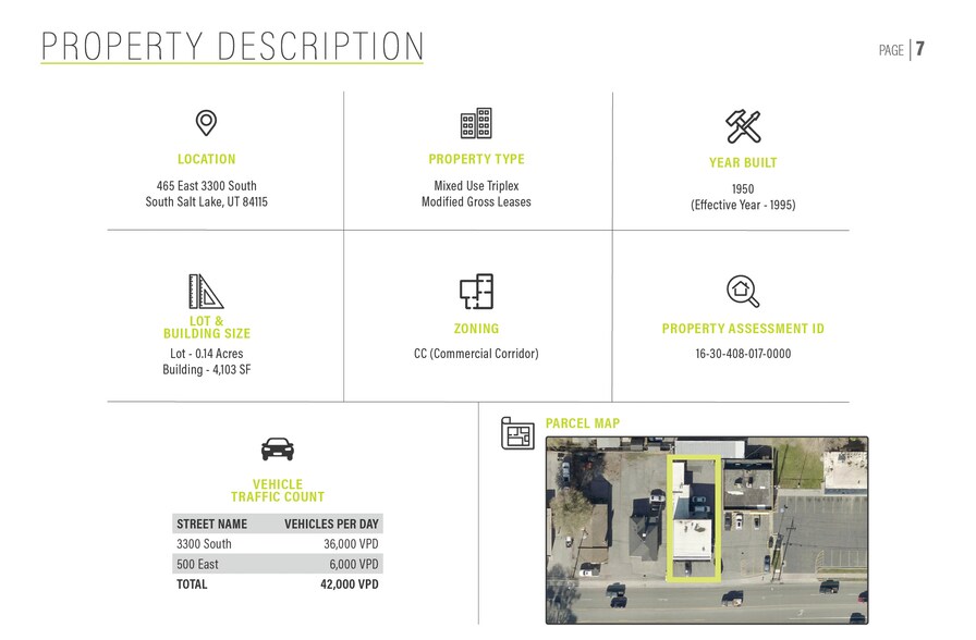 465 E 3300 S, Salt Lake City, UT à vendre - Autre – Image 3 sur 15