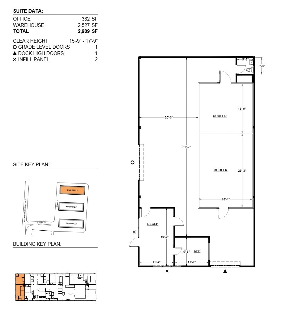 18802-18848 13th Pl S, Seatac, WA à louer Plan d’étage– Image 1 sur 1