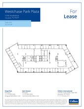 11490 Westheimer Rd, Houston, TX à louer Plan d’étage– Image 1 sur 1