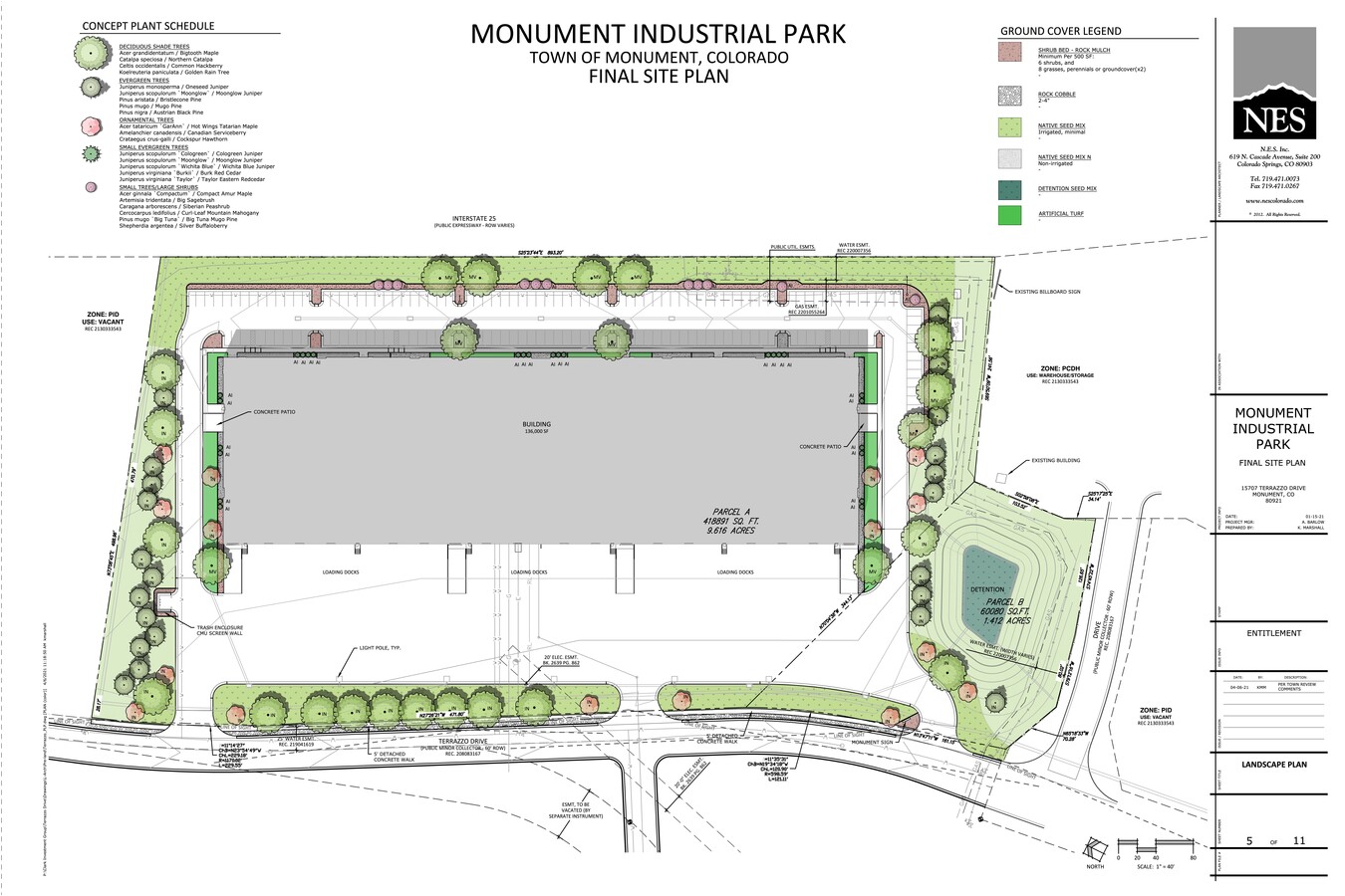 Plan de site