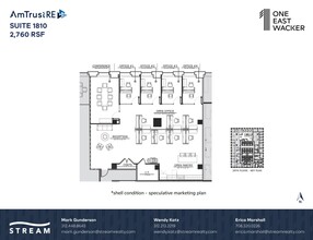 1 E Wacker Dr, Chicago, IL à louer Plan d’étage– Image 1 sur 1