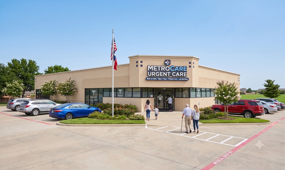 6976 Rufe Snow Dr, North Richland Hills, TX à louer - Photo de l’immeuble – Image 2 sur 4