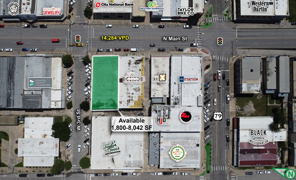 219-221 N Main St, Taylor, TX à louer - Photo de l’immeuble – Image 2 sur 5