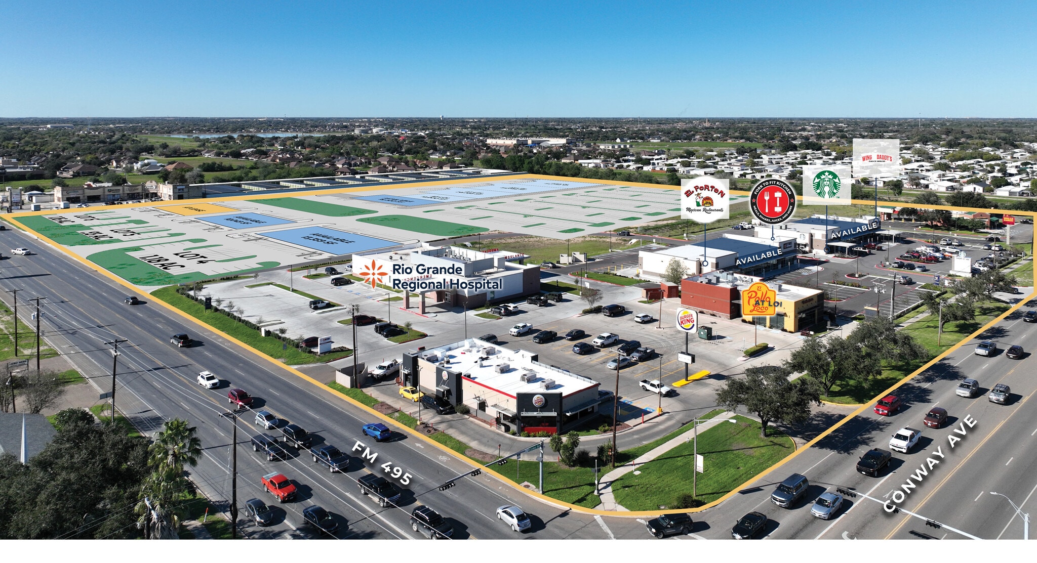 NWC FM 495 & Conway, Mission, TX à louer Photo principale– Image 1 sur 6