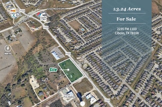 Plus de détails pour 2235 FM 1103, Cibolo, TX - Terrain à vendre