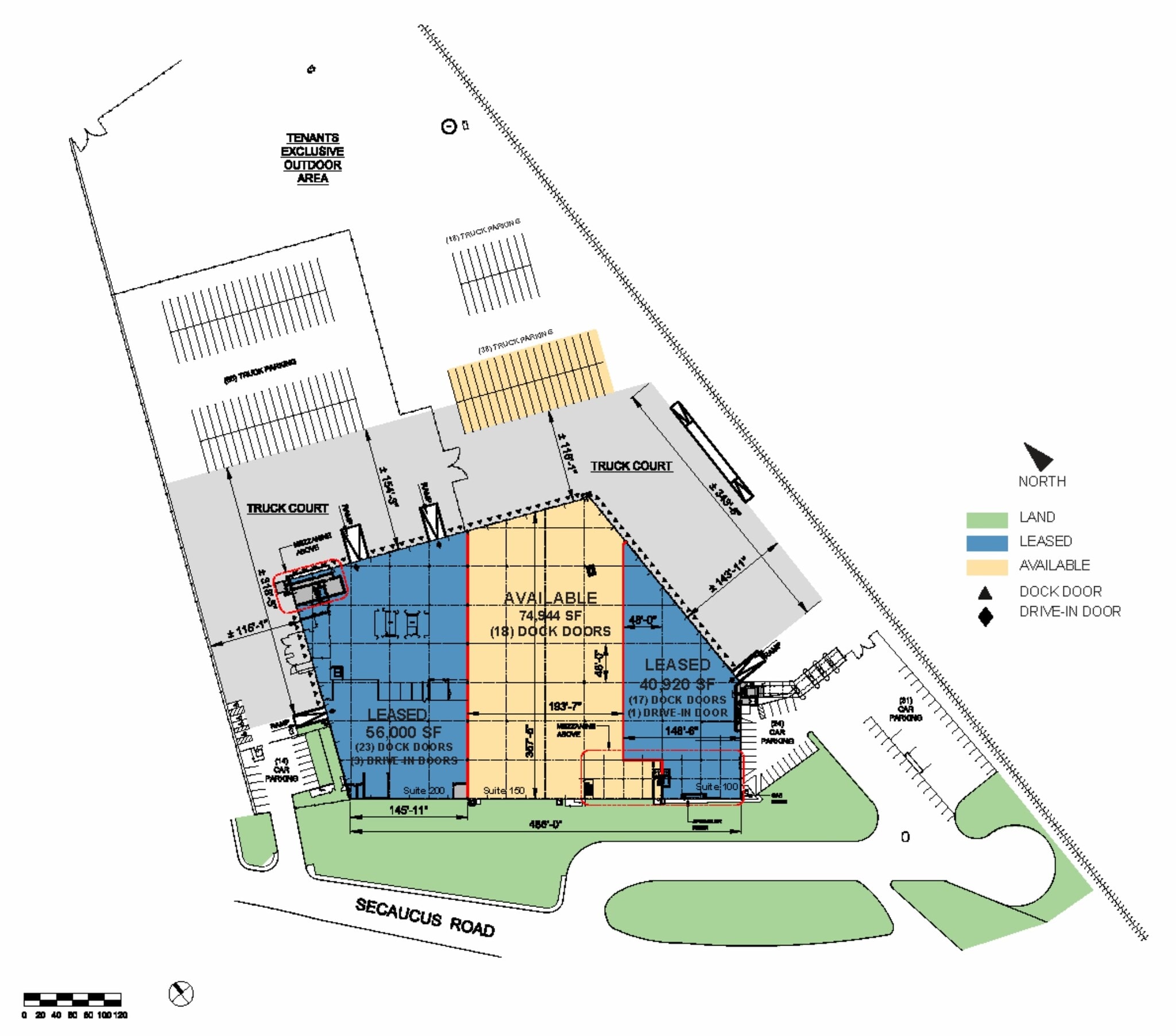 2200 Secaucus Rd, North Bergen, NJ à louer Plan de site– Image 1 sur 1