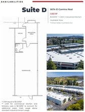 5650 El Camino Real, Carlsbad, CA à louer Plan d’étage– Image 1 sur 1
