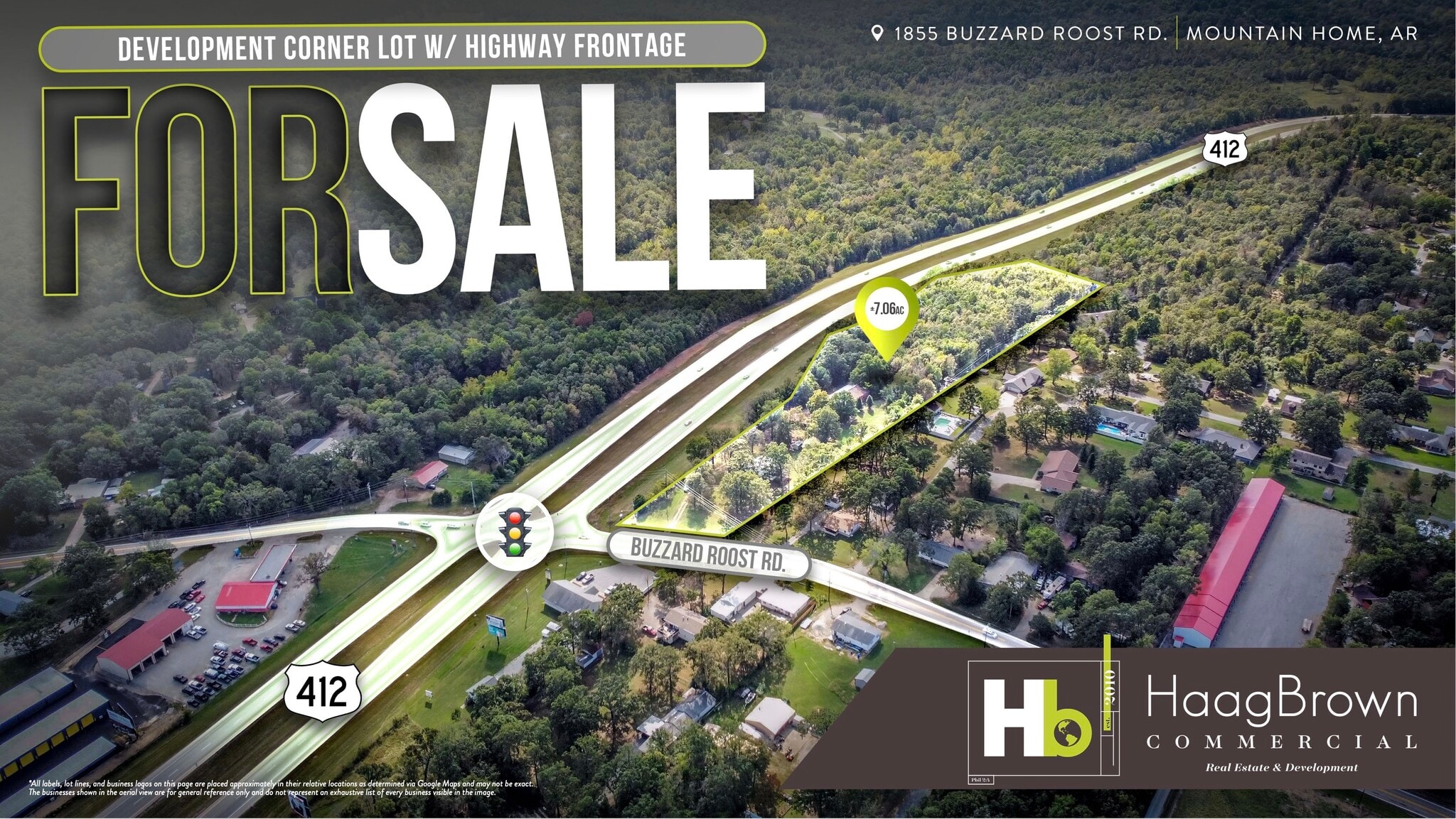 1855 Buzzard Roost rd, Mountain Home, AR à vendre Aérien– Image 1 sur 10
