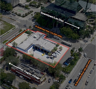 Plus de détails pour 11 N Andrews Ave, Fort Lauderdale, FL - Local commercial à louer
