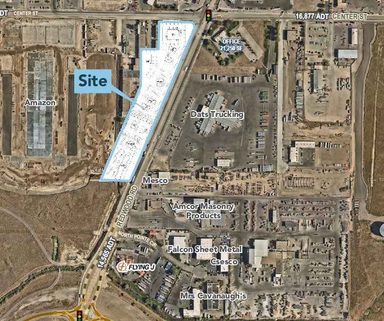 Center St. & Redwood Rd., North Salt Lake, UT à louer Plan de site– Image 1 sur 2