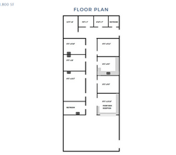 1550 N Mannheim Rd, Stone Park, IL à louer Plan d’étage– Image 1 sur 1