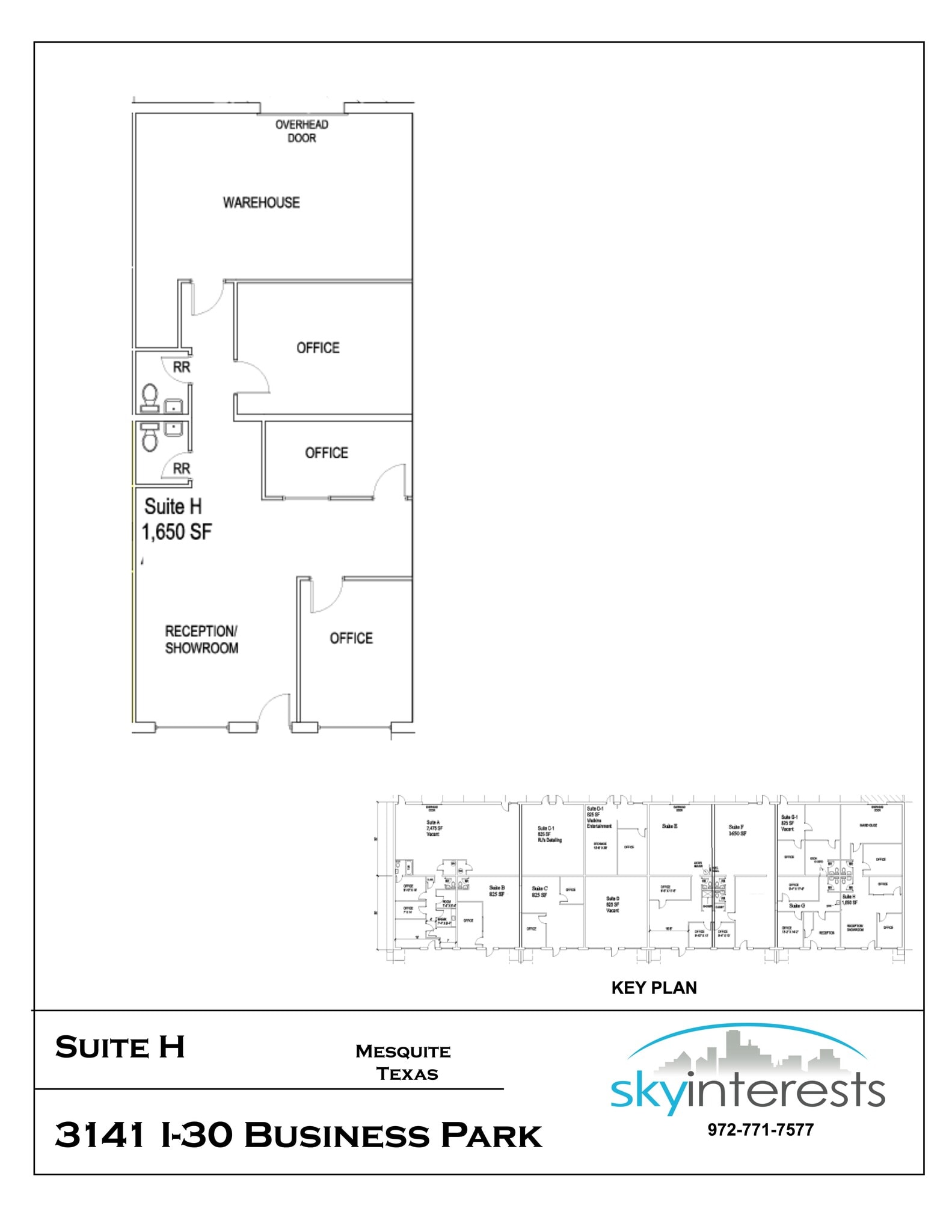 3201 Interstate 30, Mesquite, TX à louer Plan de site– Image 1 sur 1