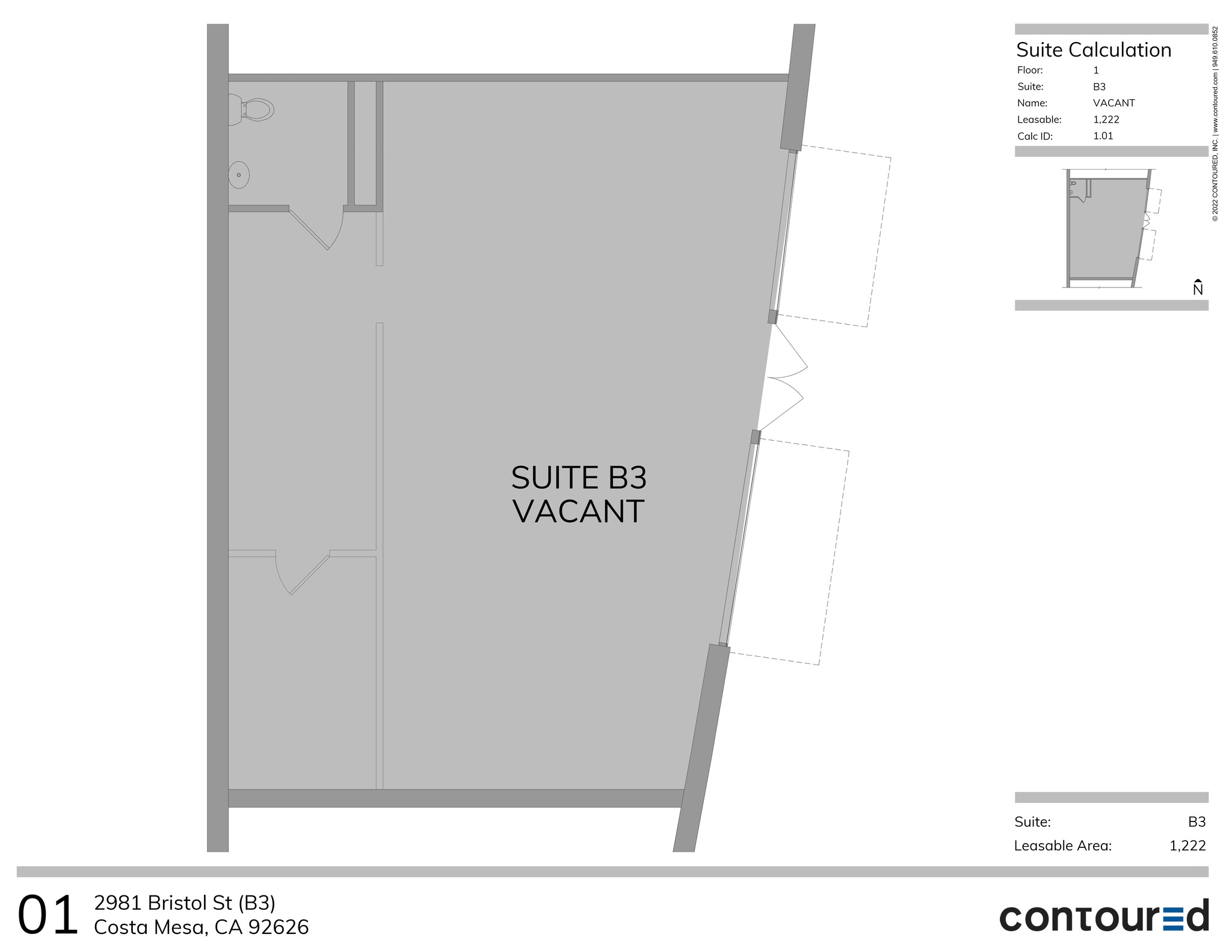 2937 Bristol St, Costa Mesa, CA à louer Plan de site– Image 1 sur 18