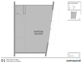 2937 Bristol St, Costa Mesa, CA à louer Plan de site– Image 1 sur 18