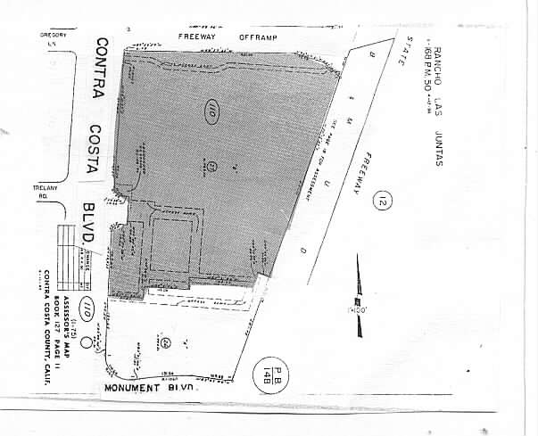 2100 Contra Costa Blvd, Pleasant Hill, CA à louer - Plan cadastral – Image 2 sur 6