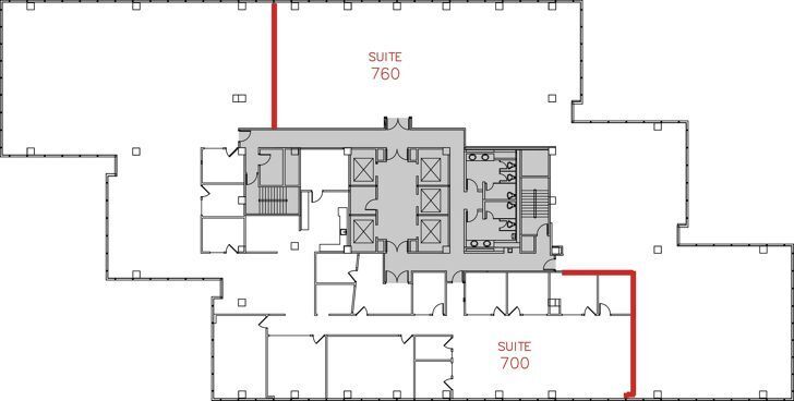 3111 Camino del Rio N, San Diego, CA à louer Plan d’étage– Image 1 sur 1