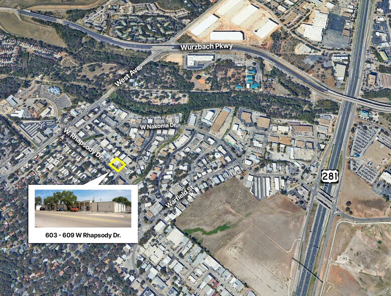 603-609 W Rhapsody Dr, San Antonio, TX à louer - Photo de l’immeuble – Image 3 sur 3