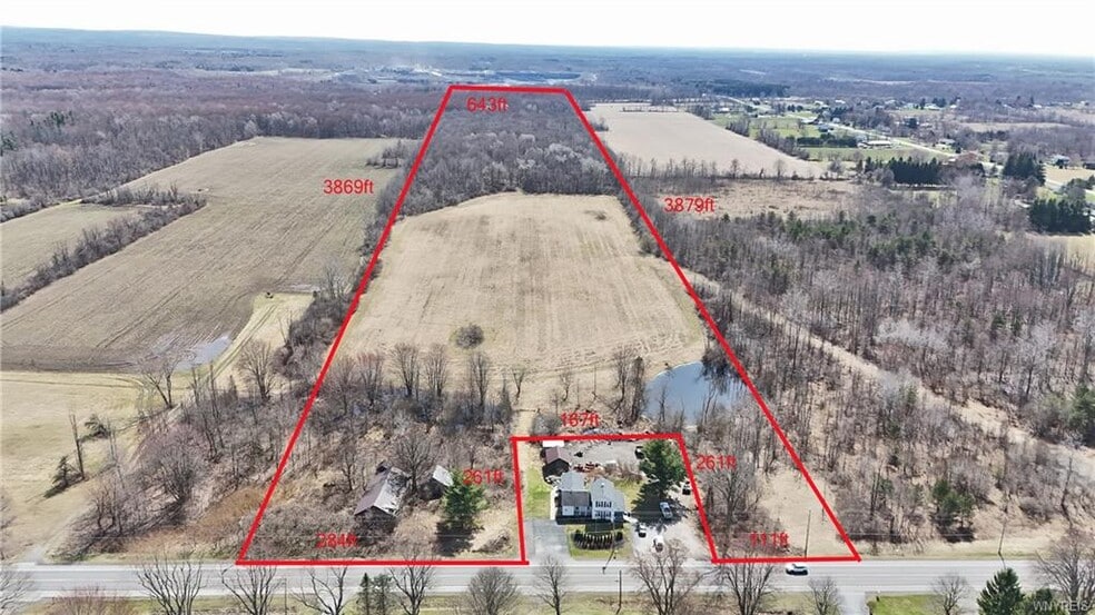 13755 Main Rd, Akron, NY à vendre - Aérien – Image 1 sur 2