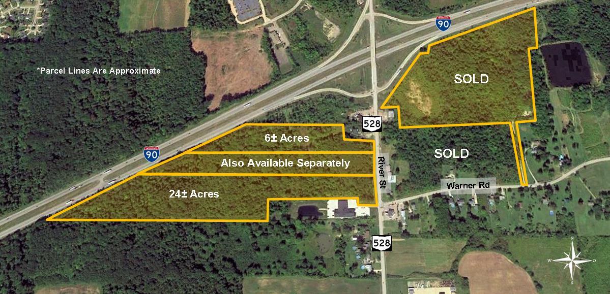 SR 528 & I-90, Madison, OH à vendre Photo principale– Image 1 sur 3