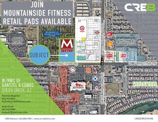 Plus de détails pour W/NWC Gantzel & Combs, Queen Creek, AZ - Terrain à louer